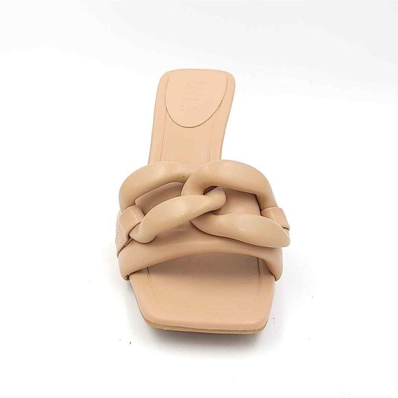 I.N.C. International Concepts Women Beige Jemya Chain Slide Heel Sandals Size 6M - Picture 4 of 6